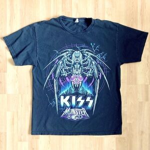 KISS I Survived The Monster Tour 2013 Double Sided Concert T-shirt